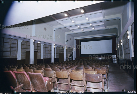 A hajdúsámsoni mozi nézőtere 1963 Faragó István felvétele