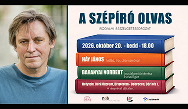 A szépíró olvas - Vendég Háy János
