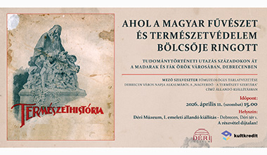 AHOL A MAGYAR FŰVÉSZET ÉS TERMÉSZETVÉDELEM BÖLCSŐJE RINGOTT