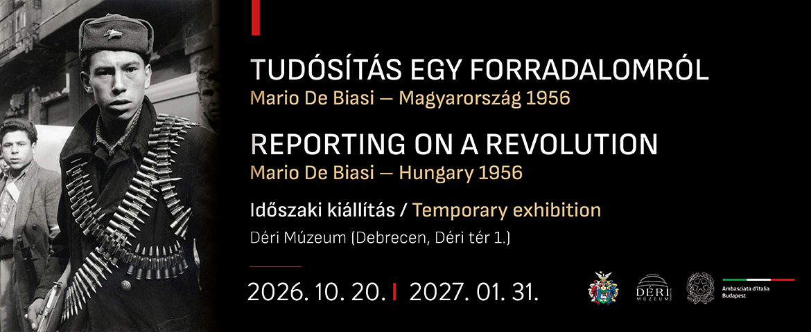 időszaki kiállítás Mario De Biasi – Magyarország 1956